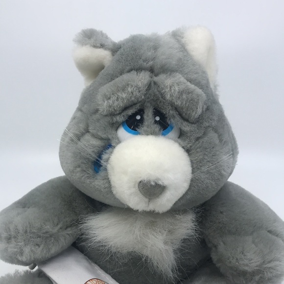 VTG Ganz Pizzazz 1988 Tender Tear Drops Bear Plush Stuffed Animal - Picture 2 of 10